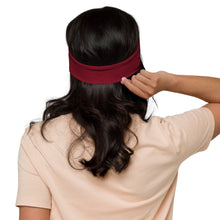 Charger l'image dans la galerie, Burgundy & Red M3 Headband