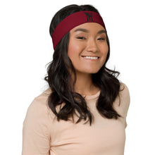 Carica l'immagine nel visualizzatore di Gallery, Burgundy & Black M3 Headband
