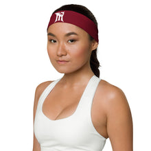 Charger l'image dans la galerie, Burgundy & White M3 Headband