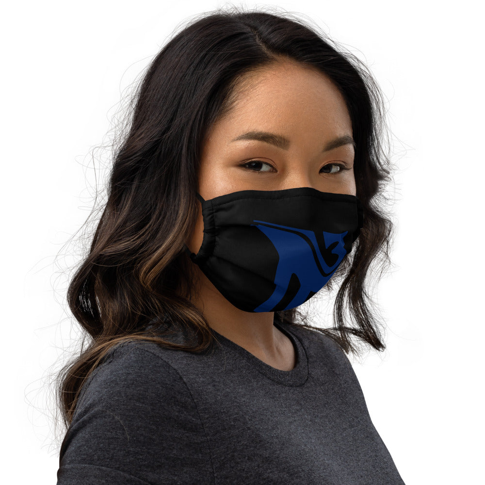 M3 Black & Blue Premium face mask