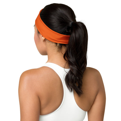 Orange & White M3 Headband