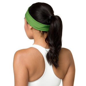 Green & White M3 Headband