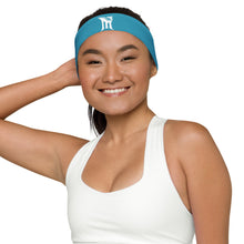 Load image into Gallery viewer, Blue &amp; White M3 Headband