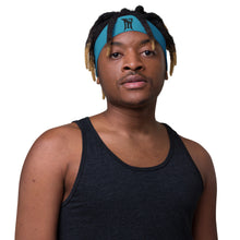 Load image into Gallery viewer, Blue &amp; Black M3 Headband