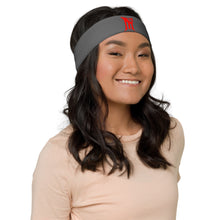 Load image into Gallery viewer, Grey &amp; Red M3 Headband