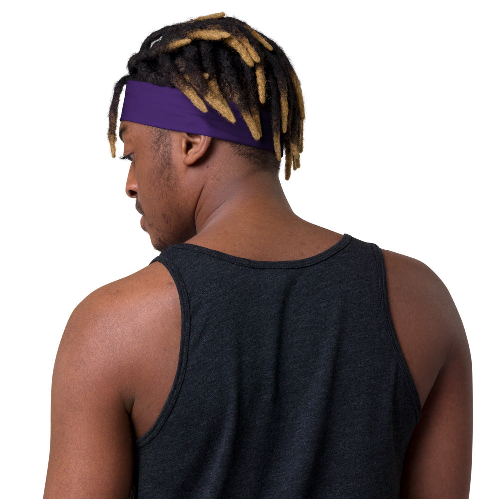 Purple & Black M3 Headband