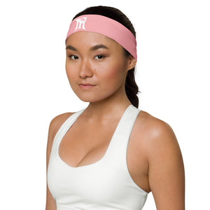 Light Pink & White M3 Headband