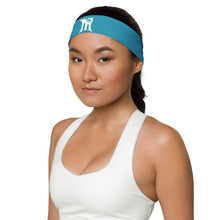 Load image into Gallery viewer, Blue &amp; White M3 Headband