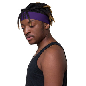 Purple & Black M3 Headband
