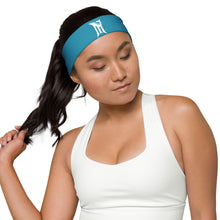 Load image into Gallery viewer, Blue &amp; White M3 Headband